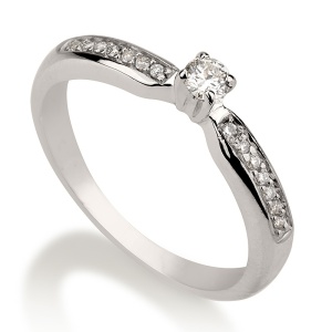 סוליטר 4 שיניים שיבוץ שורה בצדדים