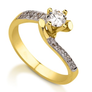 סוליטר טוויסט 4 שיניים ושיבוץ שורה בצדדים