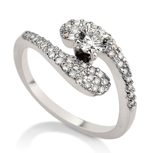 סוליטר 4 שיניים מעוצב