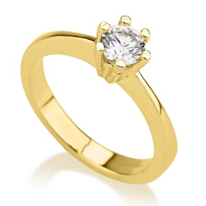 סוליטר חלקה 6 שיניים