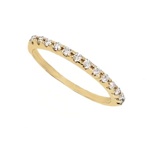 טבעת שורה חריצים מהצד